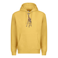 Antique Gold baby giraffe Premium Hoodie - LillyAllenDesigns