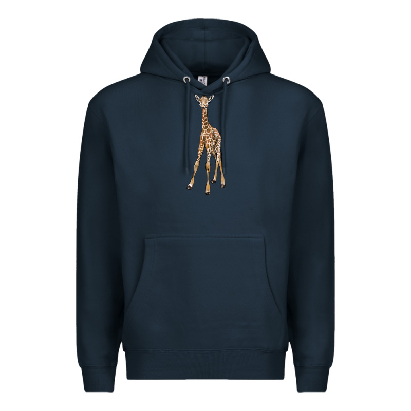 Baby Giraffe Premium Hoodie by LillyAllenDesigns | Teevron