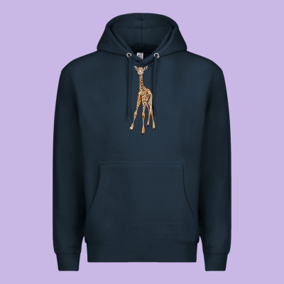 Baby Giraffe Premium Hoodie Designed By Lillyallendesigns
