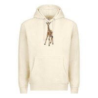Sandshell baby giraffe Premium Hoodie - LillyAllenDesigns