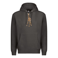 Smoke baby giraffe Premium Hoodie - LillyAllenDesigns