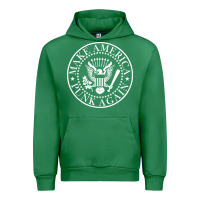 Emerald funny make america punk again vintage rock seal Urban Hoodie - artisFamous