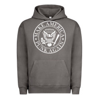 Pigment Tornado funny make america punk again vintage rock seal Urban Hoodie - artisFamous