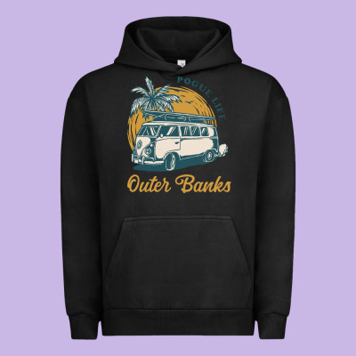 Outer Banks Pogue Life. Urban Hoodie Designed By Artisfamous