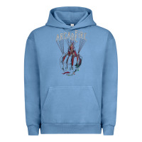 Pigment Pebble Blue arcade fire hand Urban Hoodie - artisFamous
