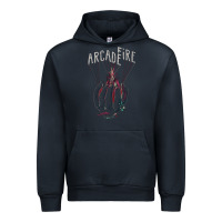 Navy arcade fire hand Urban Hoodie - artisFamous