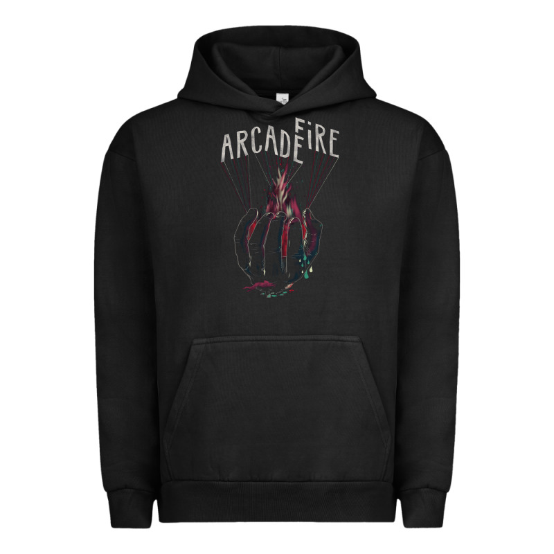 Arcade Fire Hand Urban Hoodie by artisFamous | Teevron