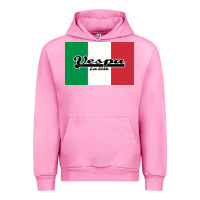 Fuchsia Pink vespa motorcycle Urban Hoodie - artisFamous