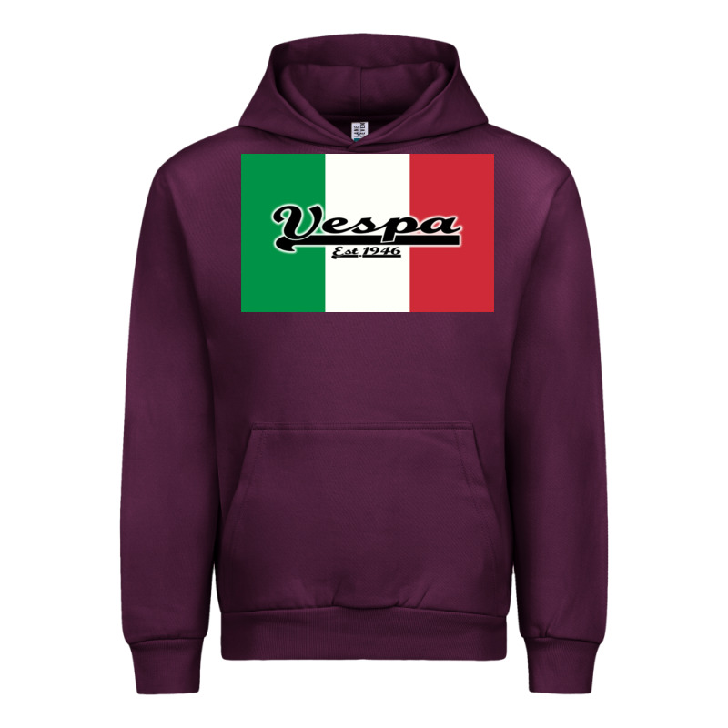 Vespa Motorcycle Urban Hoodie by artisFamous | Teevron