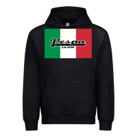 Black vespa motorcycle Urban Hoodie - artisFamous