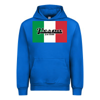 Cobalt vespa motorcycle Urban Hoodie - artisFamous