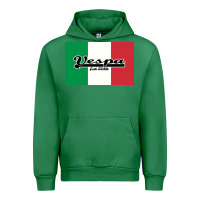 Emerald vespa motorcycle Urban Hoodie - artisFamous
