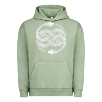 Pigment Oil Green auryn neverending story Urban Hoodie - artisFamous