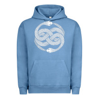 Pigment Pebble Blue auryn neverending story Urban Hoodie - artisFamous