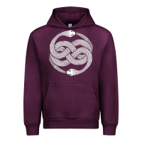 Mauve Wine auryn neverending story Urban Hoodie - artisFamous