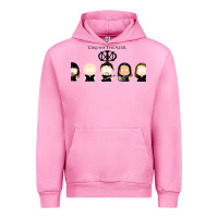 Fuchsia Pink Dream Theater Urban Hoodie - artisFamous