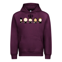 Mauve Wine Dream Theater Urban Hoodie - artisFamous