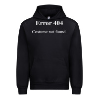 Black 404 costume not found in white version Urban Hoodie - artisFamous