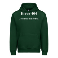 Forest Green 404 costume not found in white version Urban Hoodie - artisFamous