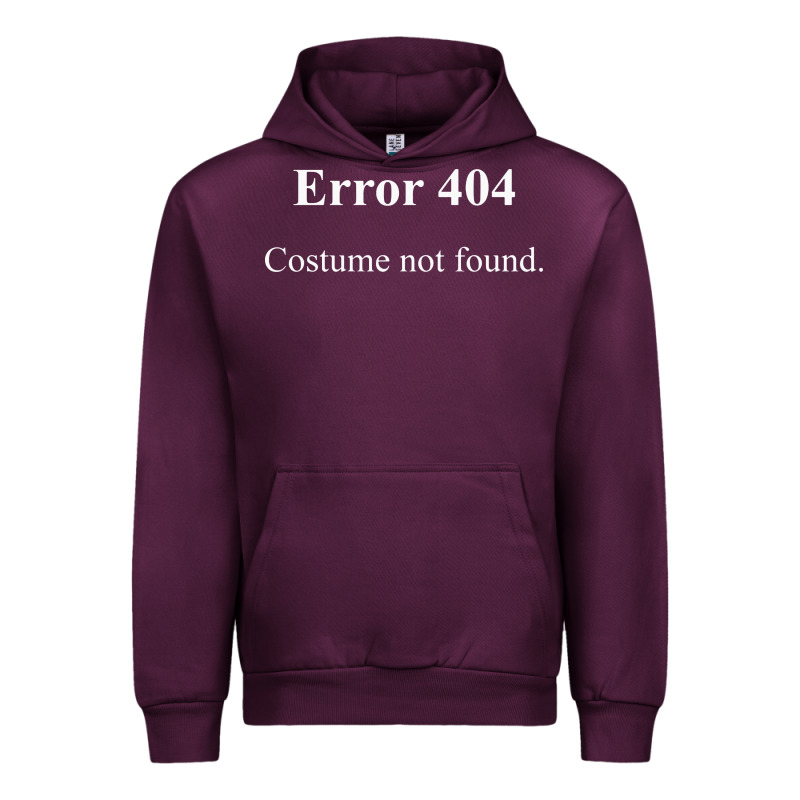 404 Costume Not Found In White Version Urban Hoodie by artisFamous | Teevron