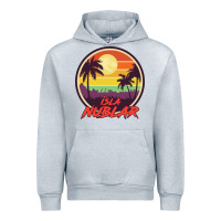 Heather Grey isla nublar holiday Urban Hoodie - artisFamous