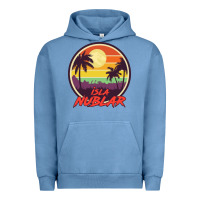 Pigment Pebble Blue isla nublar holiday Urban Hoodie - artisFamous