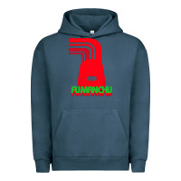 Pigment Midnight Navy fu manchu Urban Hoodie - artisFamous