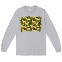 Moon Dust camouflage background Long Sleeve Tee - BundleAndBundleShop