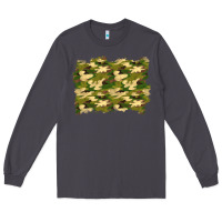 Smoke camouflage background Long Sleeve Tee - BundleAndBundleShop