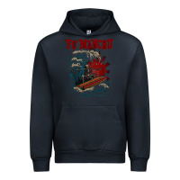 Navy fu manchu Urban Hoodie - artisFamous