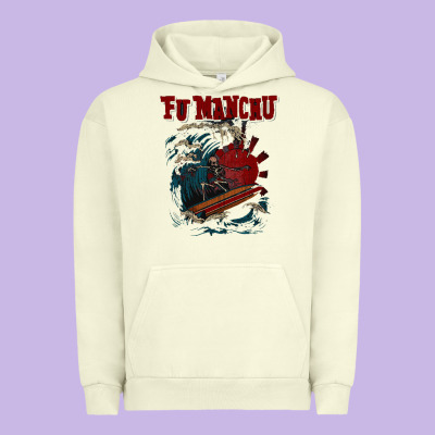Fu Manchu Urban Hoodie Designed By Artisfamous