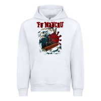 White fu manchu Urban Hoodie - artisFamous