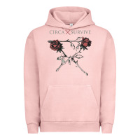 Pigment Salmon Circa Survive Urban Hoodie - artisFamous