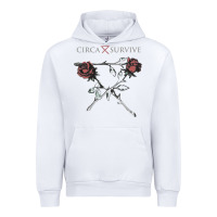 White Circa Survive Urban Hoodie - artisFamous