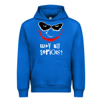 Cobalt why so serious Urban Hoodie - artisFamous