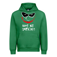Emerald why so serious Urban Hoodie - artisFamous