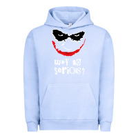 Pigment Grape Ice why so serious Urban Hoodie - artisFamous