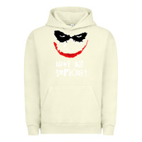 Pigment Pistachio why so serious Urban Hoodie - artisFamous