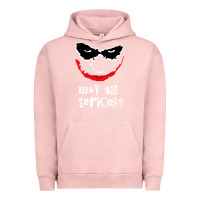 Pigment Salmon why so serious Urban Hoodie - artisFamous