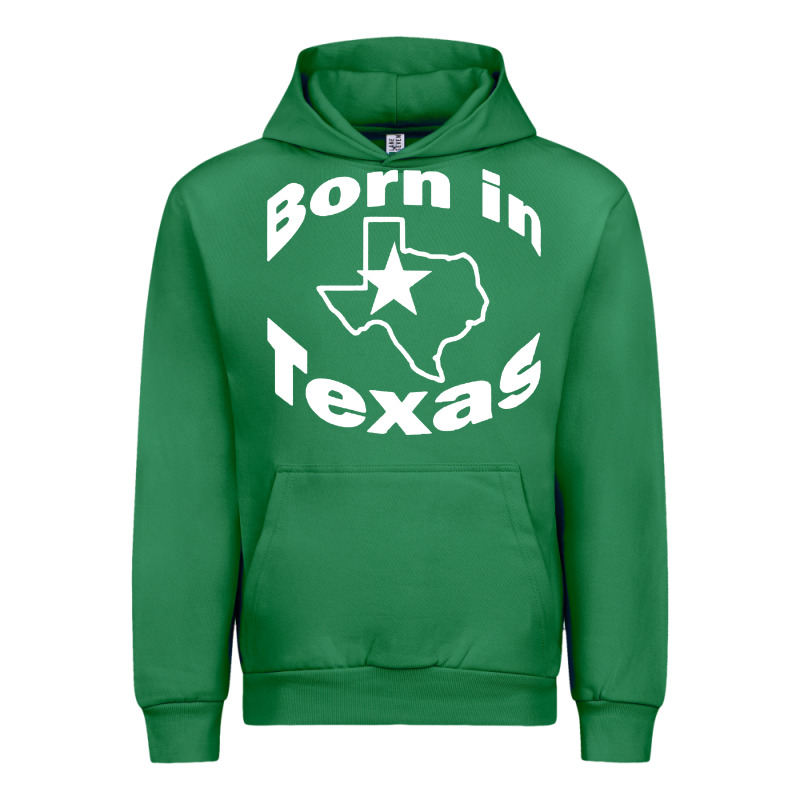Born In Texas Urban Hoodie by artisFamous | Teevron