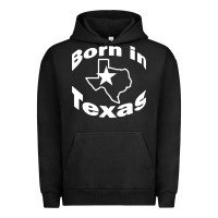 Pigment Black born in texas Urban Hoodie - artisFamous