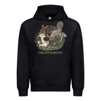 Black Circa Survive Urban Hoodie - artisFamous