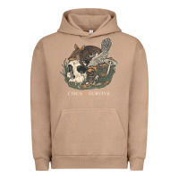 Pigment Burro Circa Survive Urban Hoodie - artisFamous
