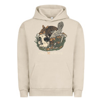 Pigment French Oak Circa Survive Urban Hoodie - artisFamous