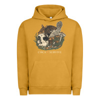 Pigment Peanut Butter Circa Survive Urban Hoodie - artisFamous