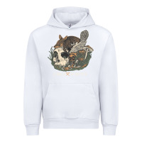 White Circa Survive Urban Hoodie - artisFamous