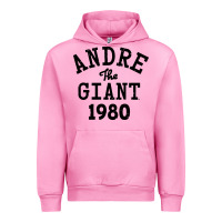 Fuchsia Pink andre the giant 1980 Urban Hoodie - artisFamous