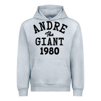 Heather Grey andre the giant 1980 Urban Hoodie - artisFamous
