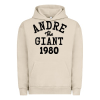 Pigment French Oak andre the giant 1980 Urban Hoodie - artisFamous