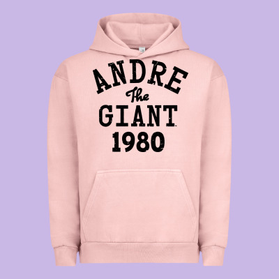 Andre The Giant 1980 Urban Hoodie Designed By Artisfamous